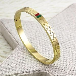 GG Gold-Sterling silver bracelet
